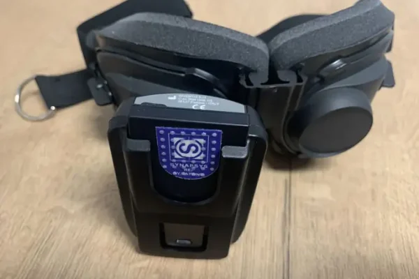 Gafas VNG para tratar mareos con fisioterapia Vestibular